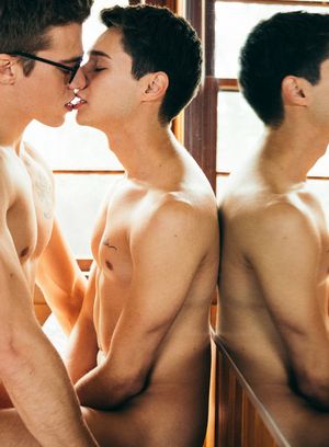 Hunky Gay Blake Mitchell,Leo Grand,