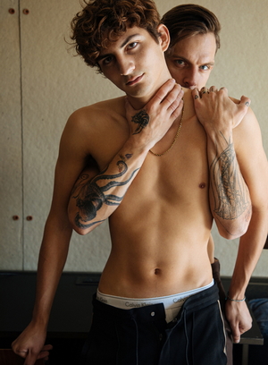 Naked Gay Zeke Wood,Tayte Hanson,