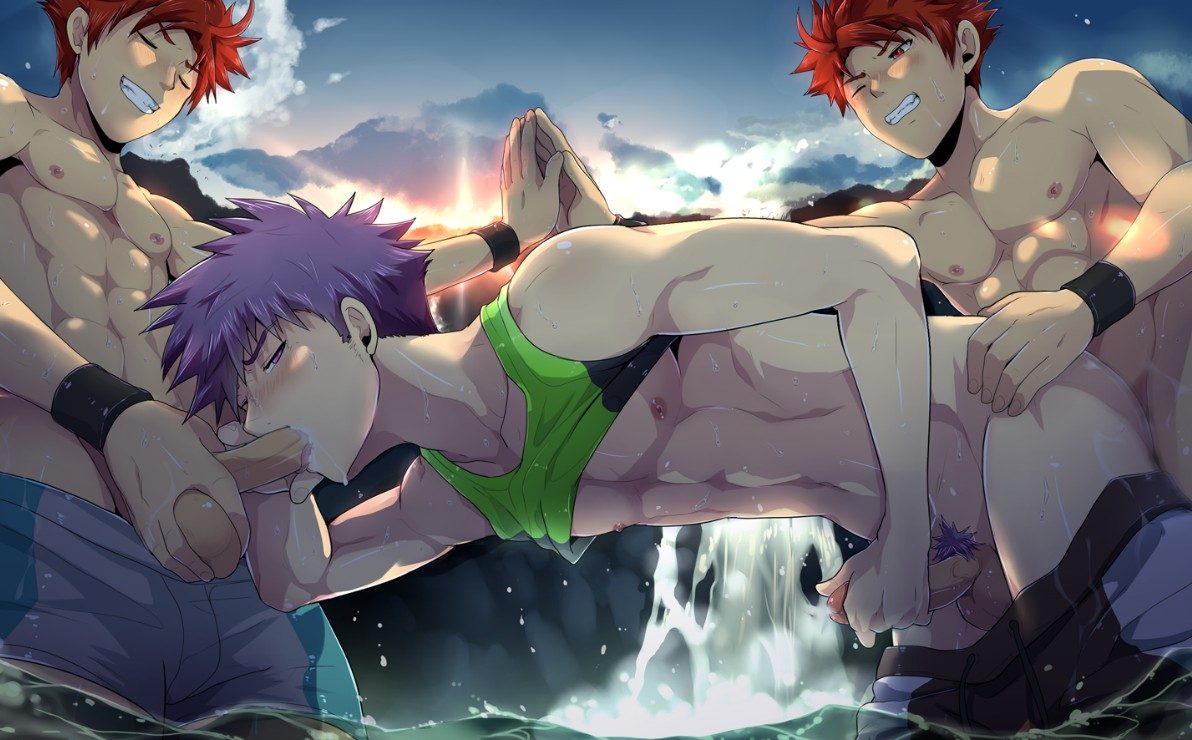 1192px x 740px - Anime Gay Boys Having Hardcore Sex And Love