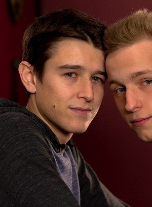 Cute Gay Noah White,Evan Parker,