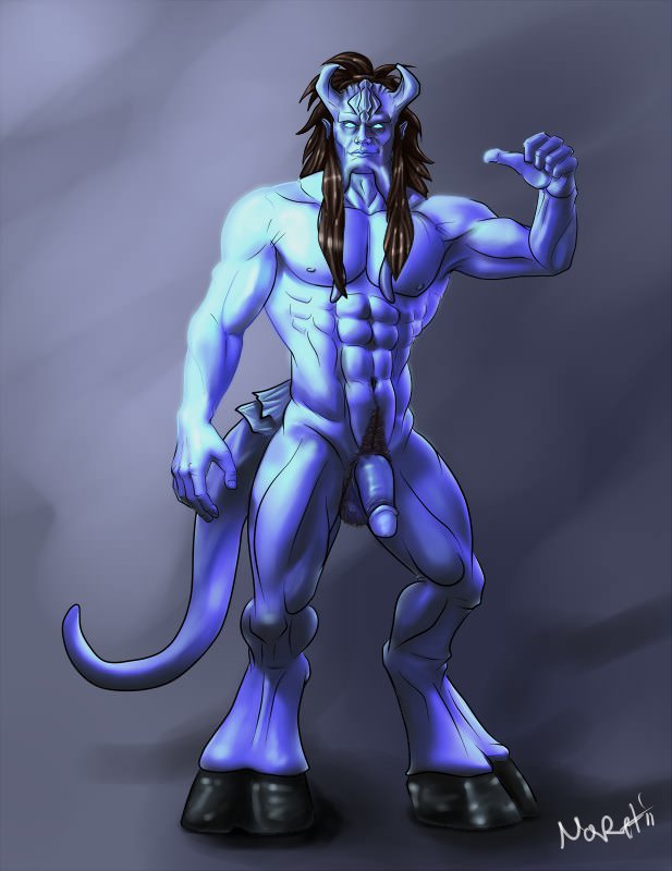 Blue Demon Porn - Monster Gay Porn Cartoons