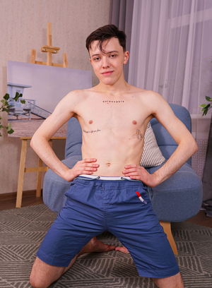 Naked Gay Oleg Dostoevskii,